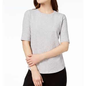 Eileen Fisher petite grey top in small! spring ‘19